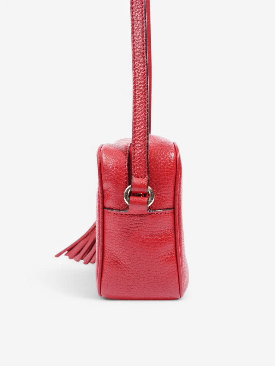 Gucci Soho Disco Bag Red Leather Small Image 3