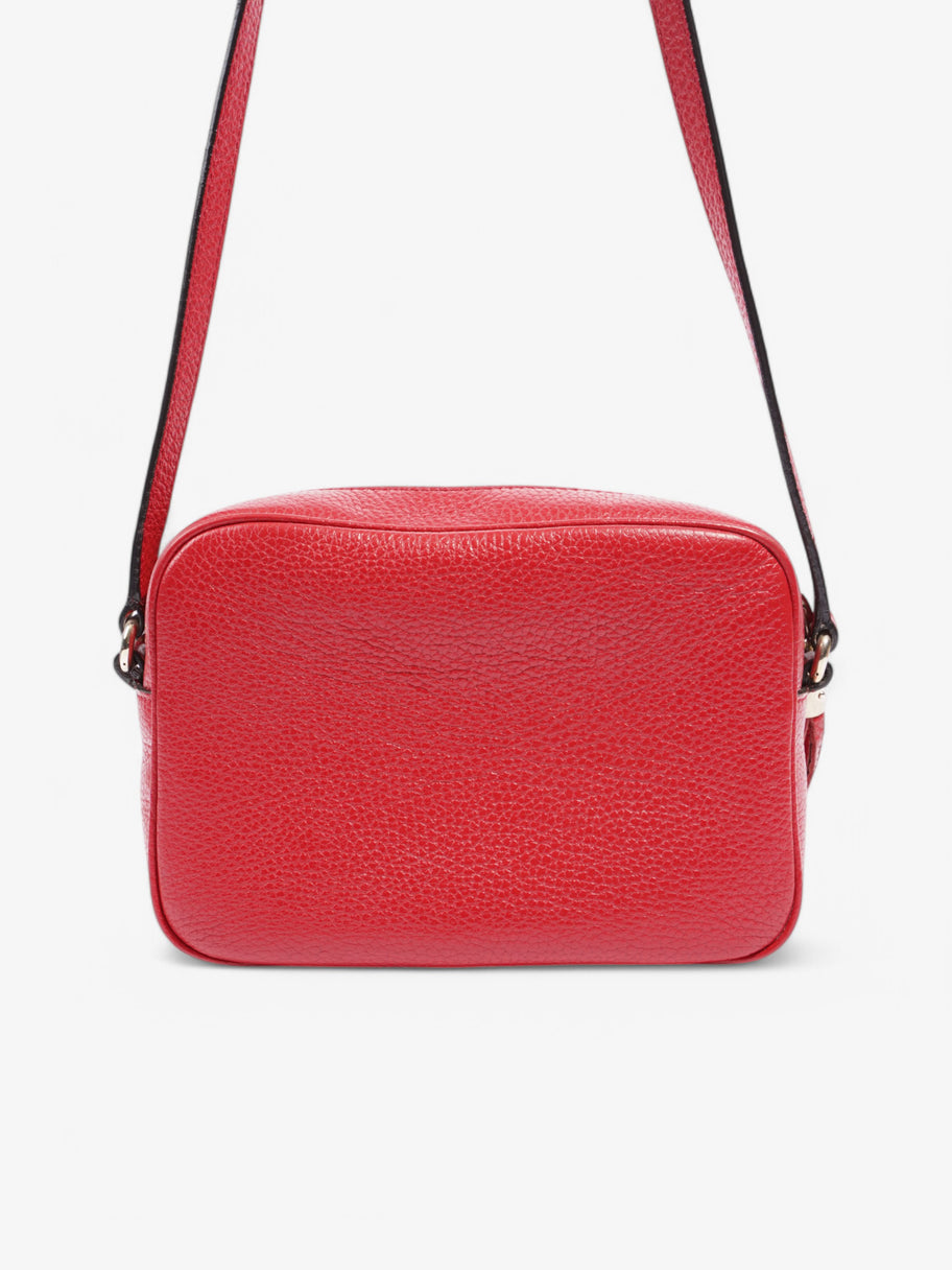 Gucci Soho Disco Bag Red Leather Small Image 4