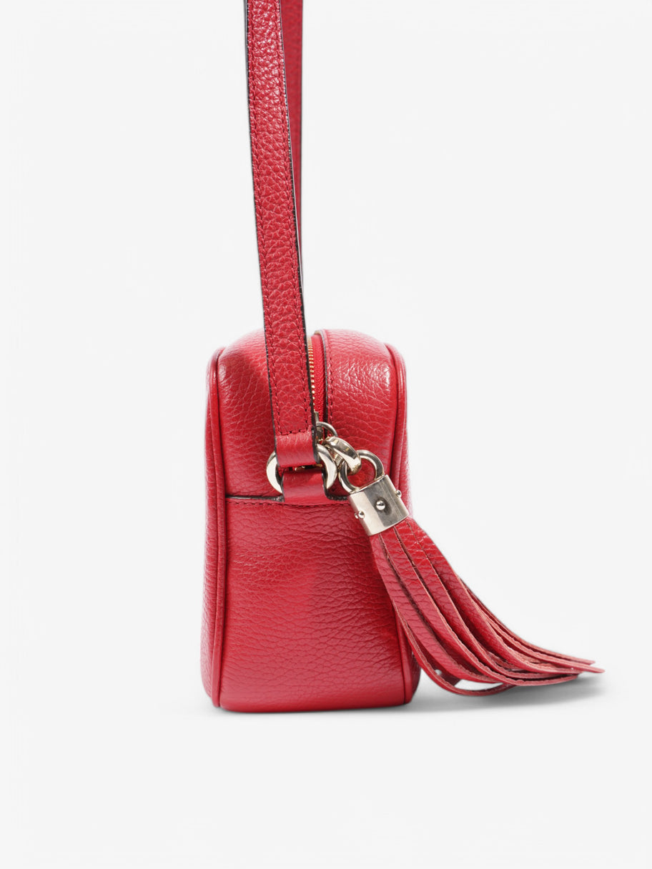 Gucci Soho Disco Bag Red Leather Small Image 5