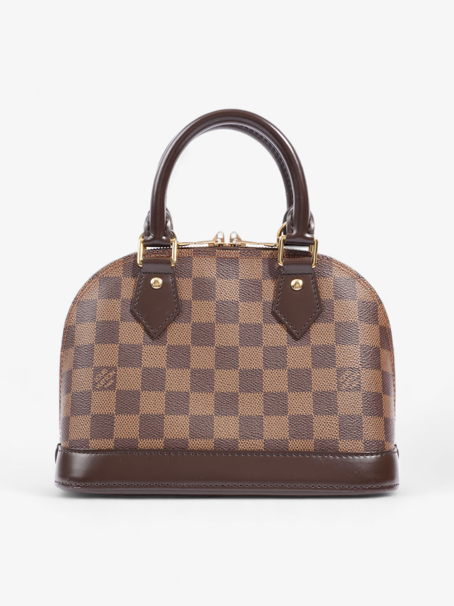 Louis Vuitton Alma Damier Ebene Coated Canvas BB Image 4