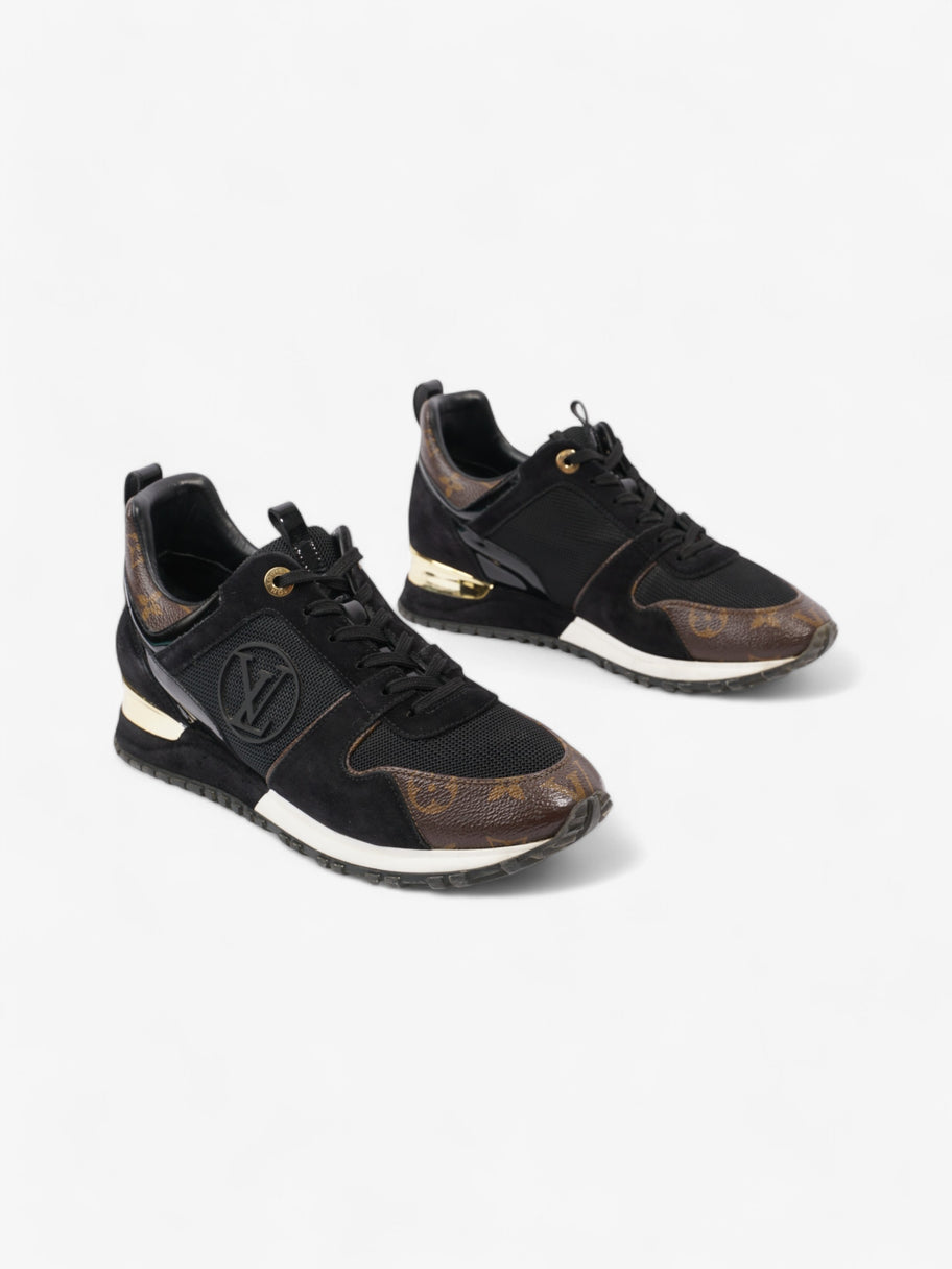 Louis Vuitton Run Away  Black / Monogram Mesh EU 39 UK 6 Image 2