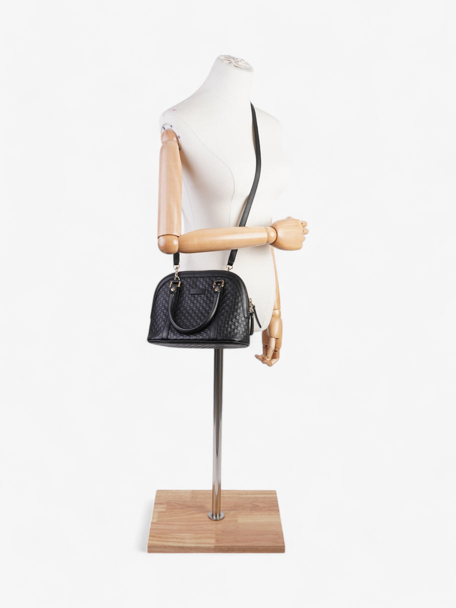 Gucci Guccisima Dome Black Leather Small Image 2