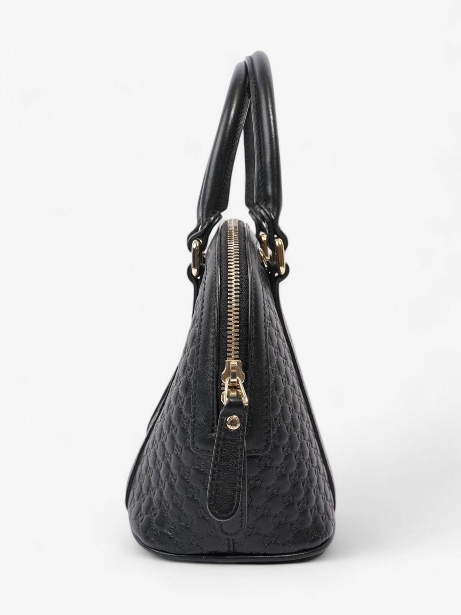 Gucci Guccisima Dome Black Leather Small Image 3