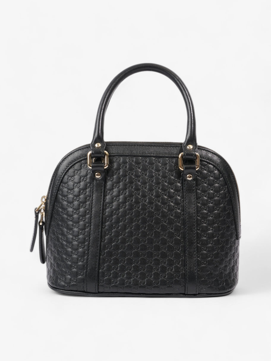 Gucci Guccisima Dome Black Leather Small Image 4