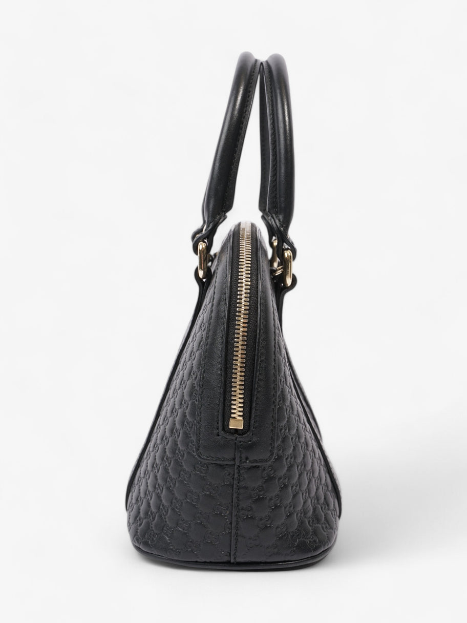 Gucci Guccisima Dome Black Leather Small Image 5