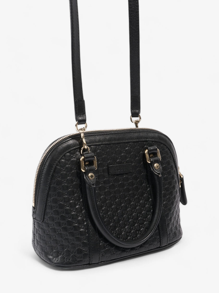 Gucci Guccisima Dome Black Leather Small Image 7