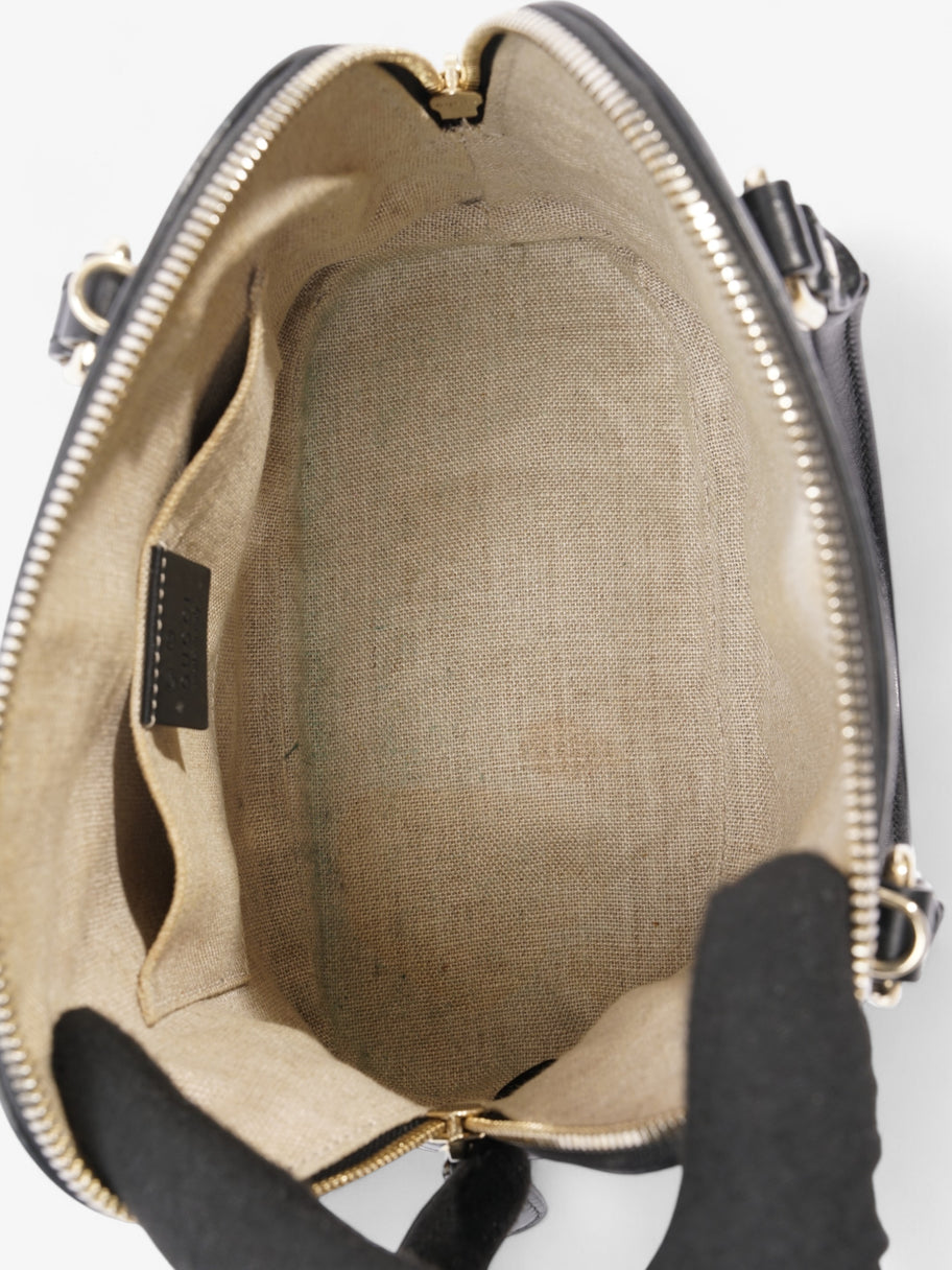 Gucci Guccisima Dome Black Leather Small Image 8