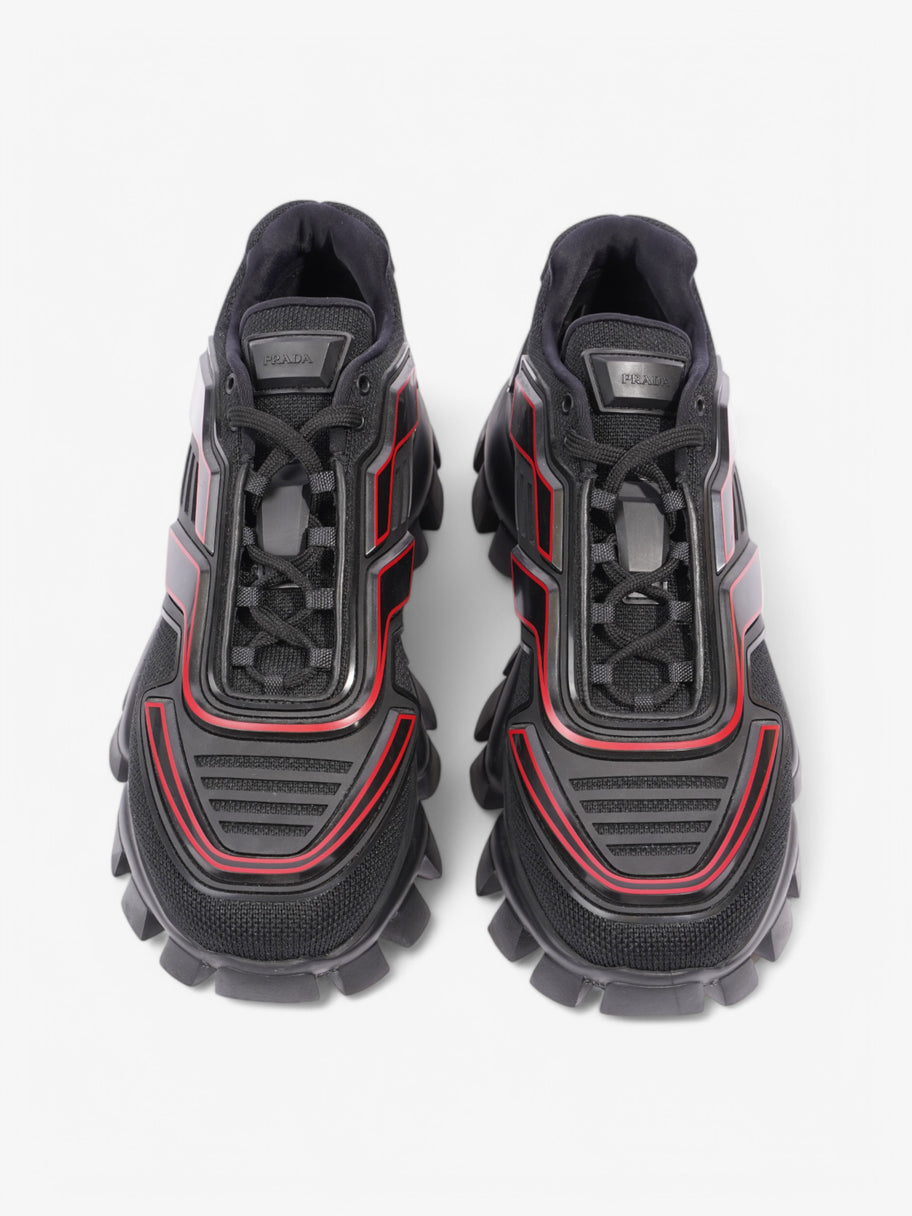 Prada Cloudbust Thunder  Black / Red Mesh EU 41 UK 7 Image 8