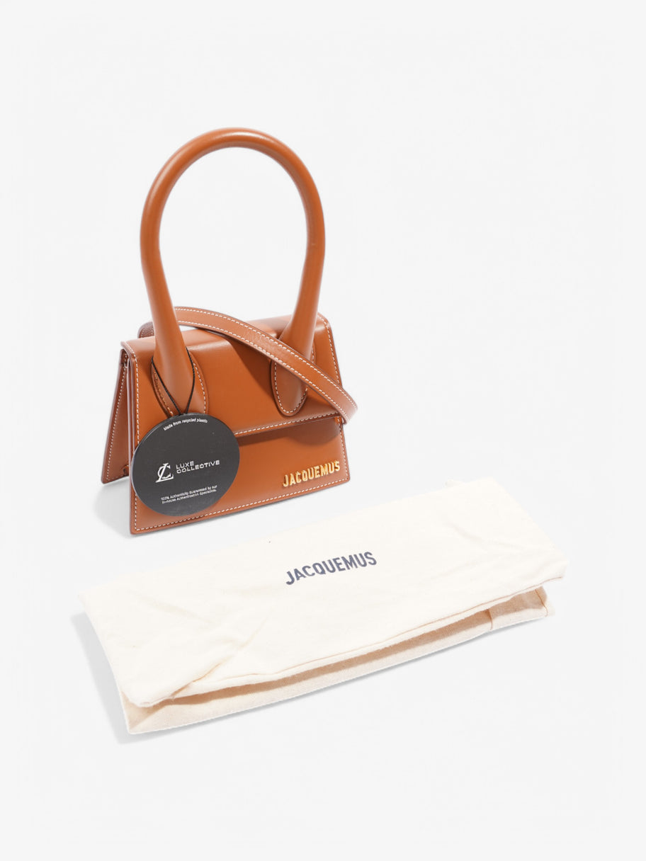Jacquemus Le Chiquito Brown Leather Moyen Image 10