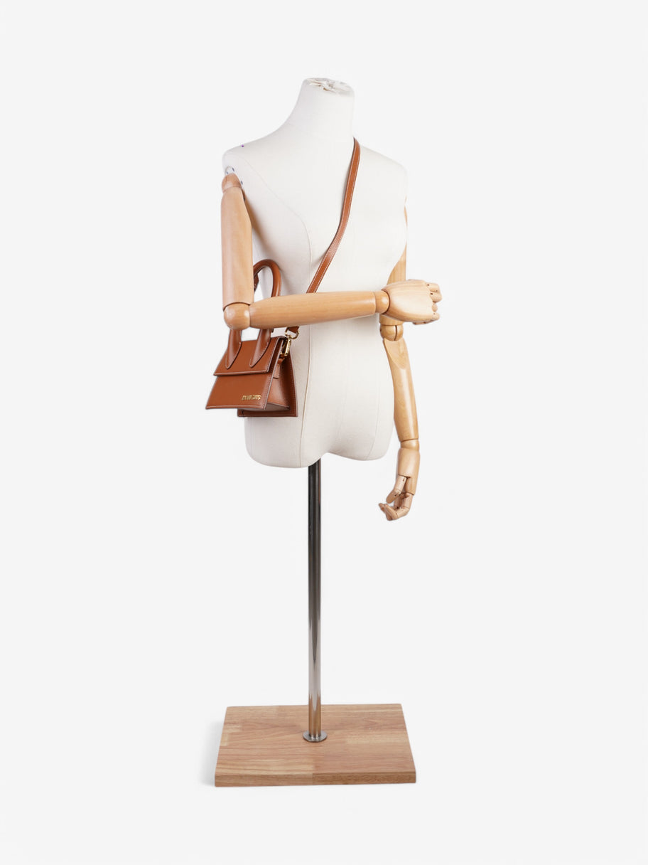 Jacquemus Le Chiquito Brown Leather Moyen Image 2