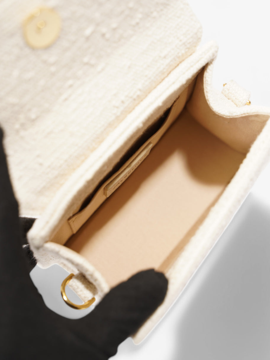 Jacquemus Le Chiquito White  Fabric Moyen Image 7