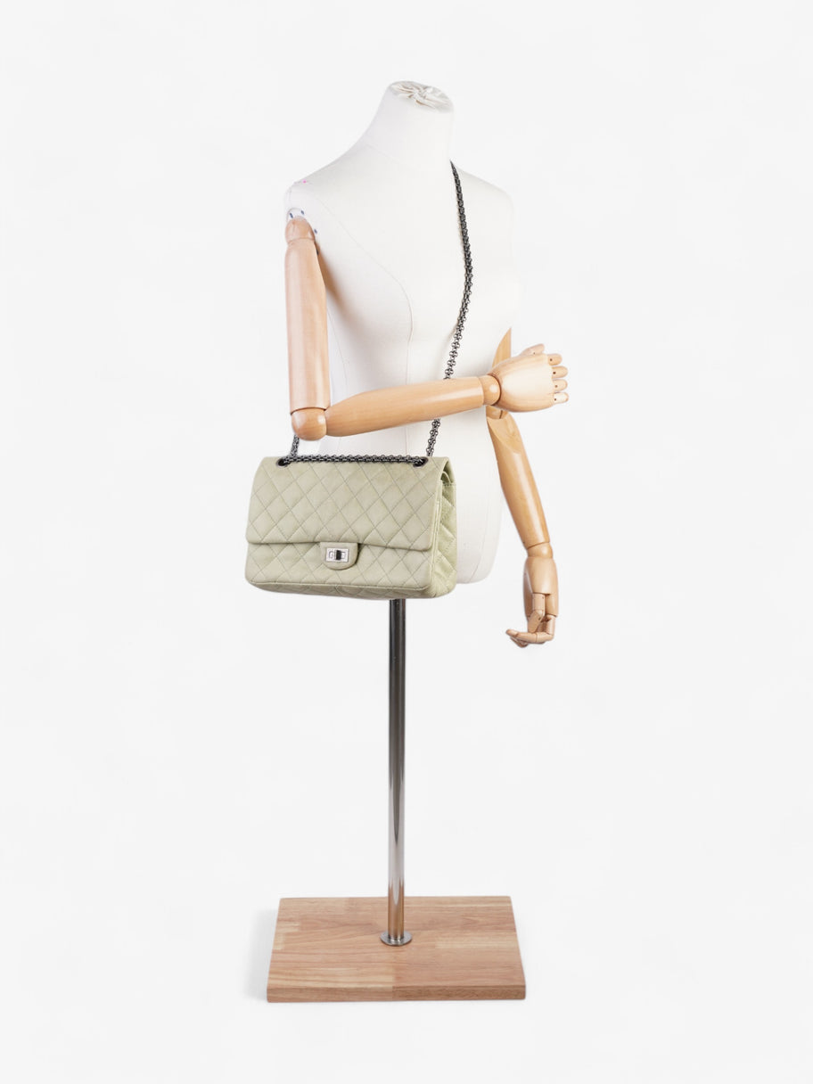Chanel 2.55 Reissue Pistachio Green Nubuck Image 2