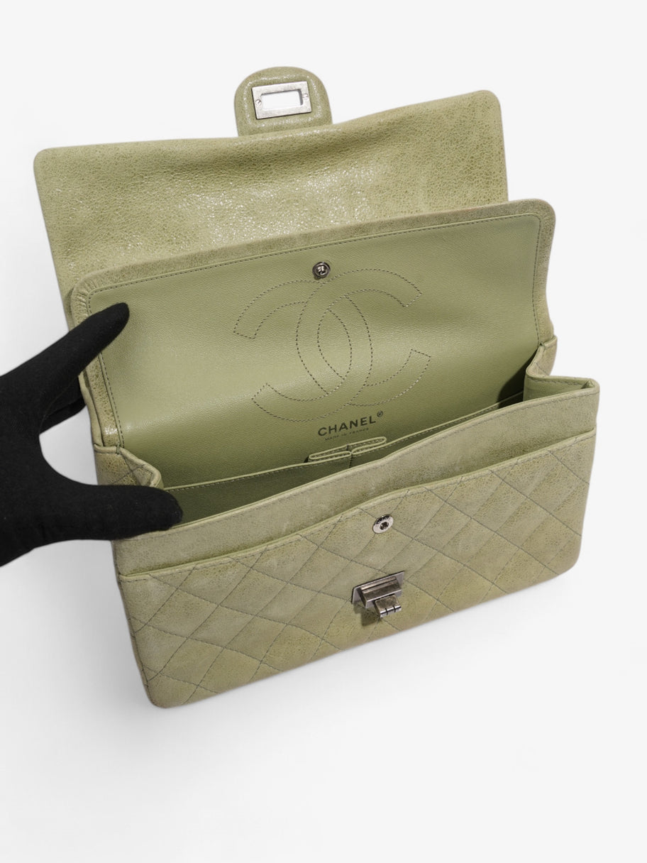 Chanel 2.55 Reissue Pistachio Green Nubuck Image 8