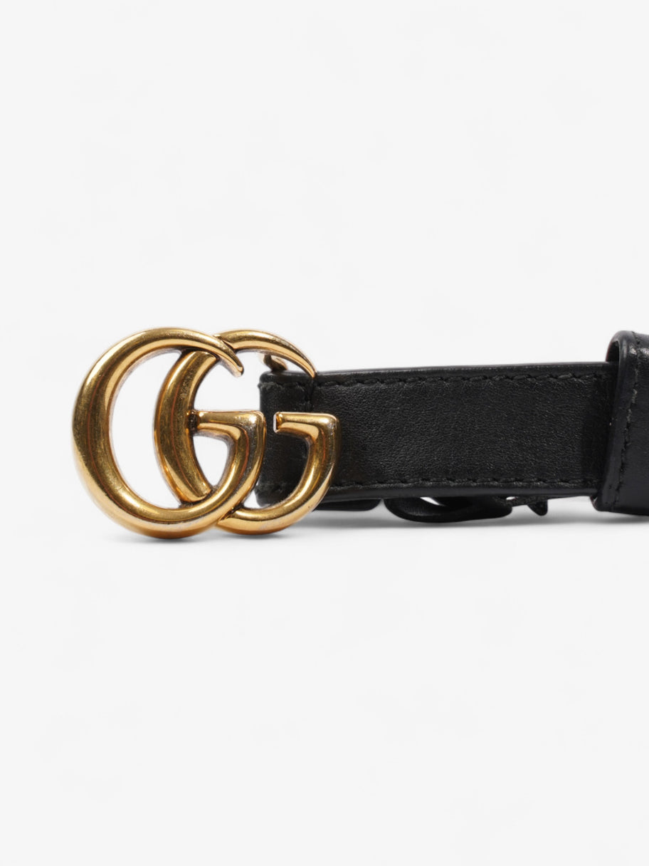 Gucci Marmont Belt Black Leather Image 3