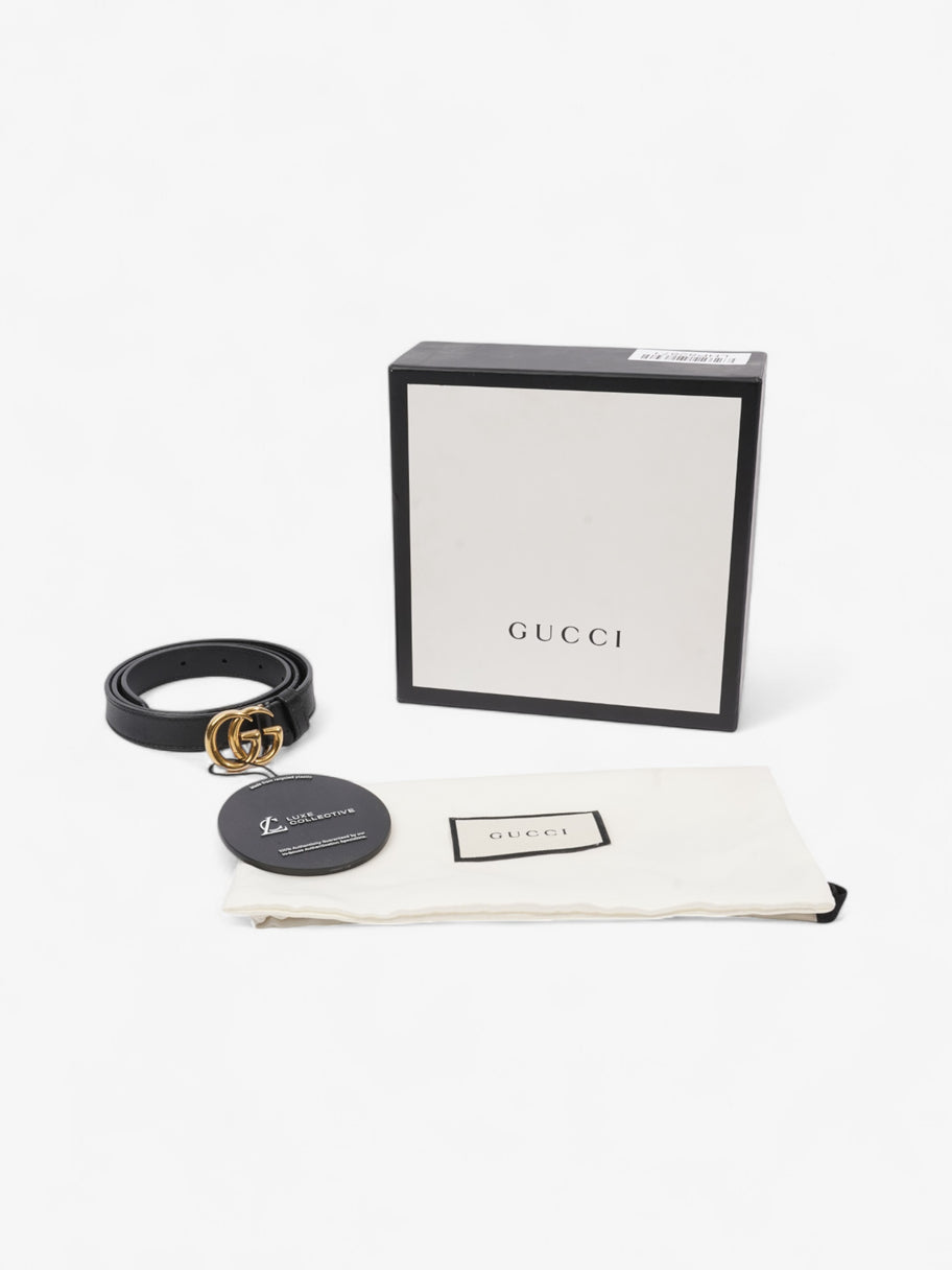 Gucci Marmont Belt Black Leather Image 7