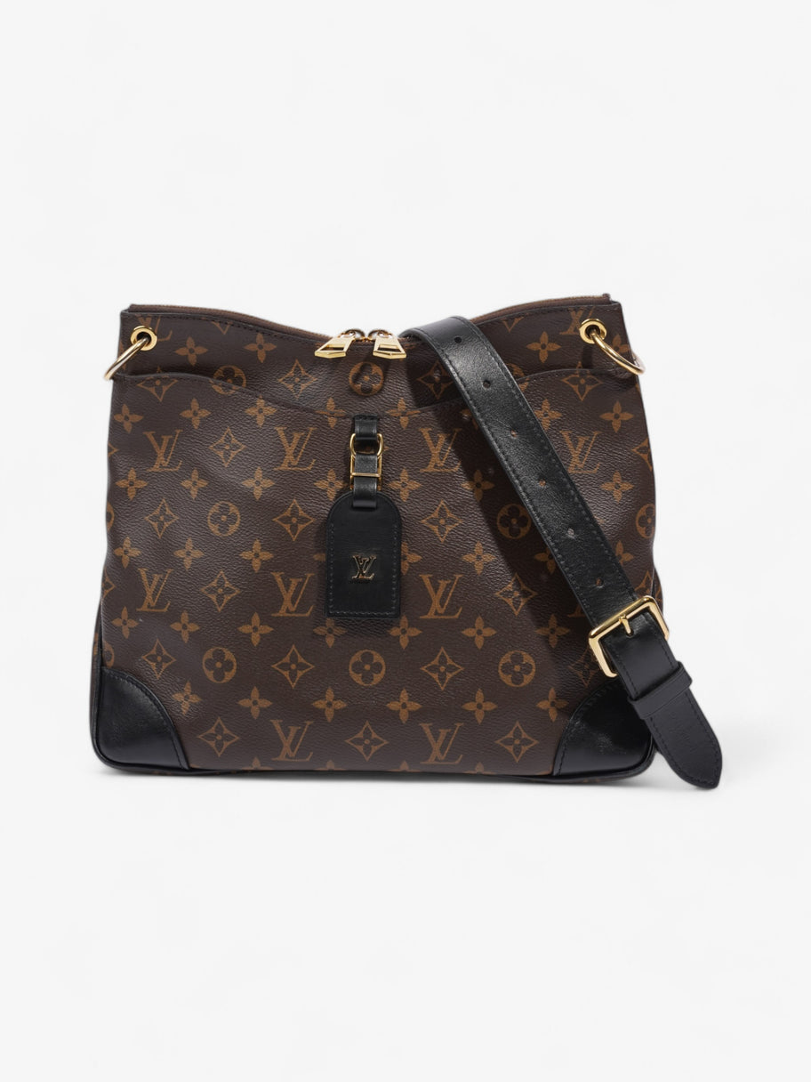 Louis Vuitton Odeon Monogram / Black Coated Canvas MM Image 1