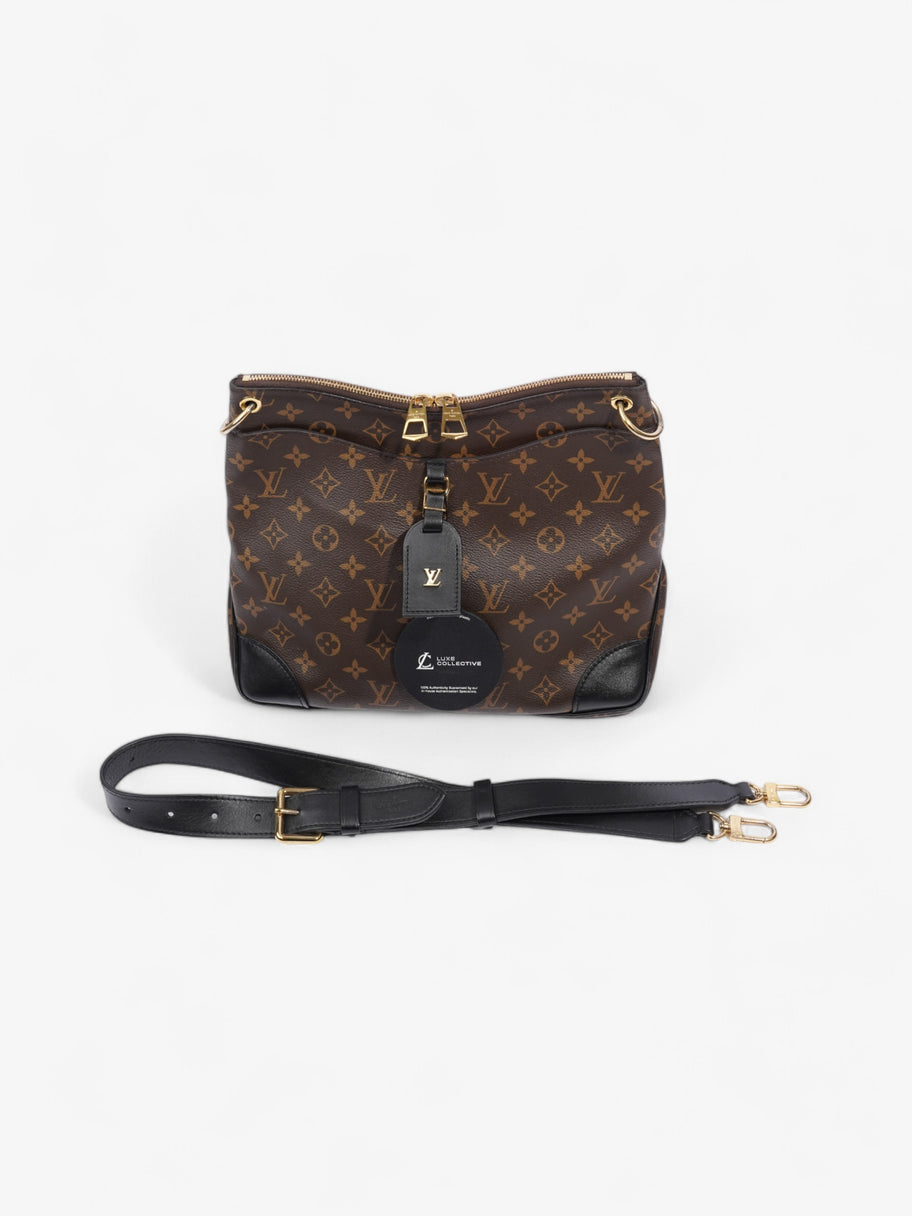 Louis Vuitton Odeon Monogram / Black Coated Canvas MM Image 11