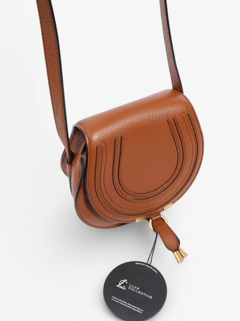 Chloe Marcie Bag Tan Leather Mini Image 9