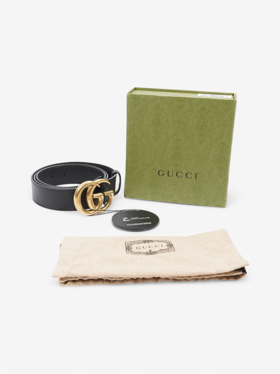 Gucci Marmont Belt Black Leather 115cm 46
