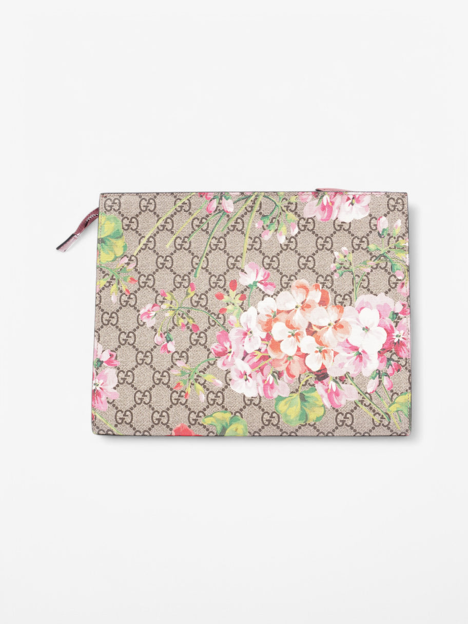 Gucci Toiletry Pouch Supreme / Floral Coated Canvas Image 4