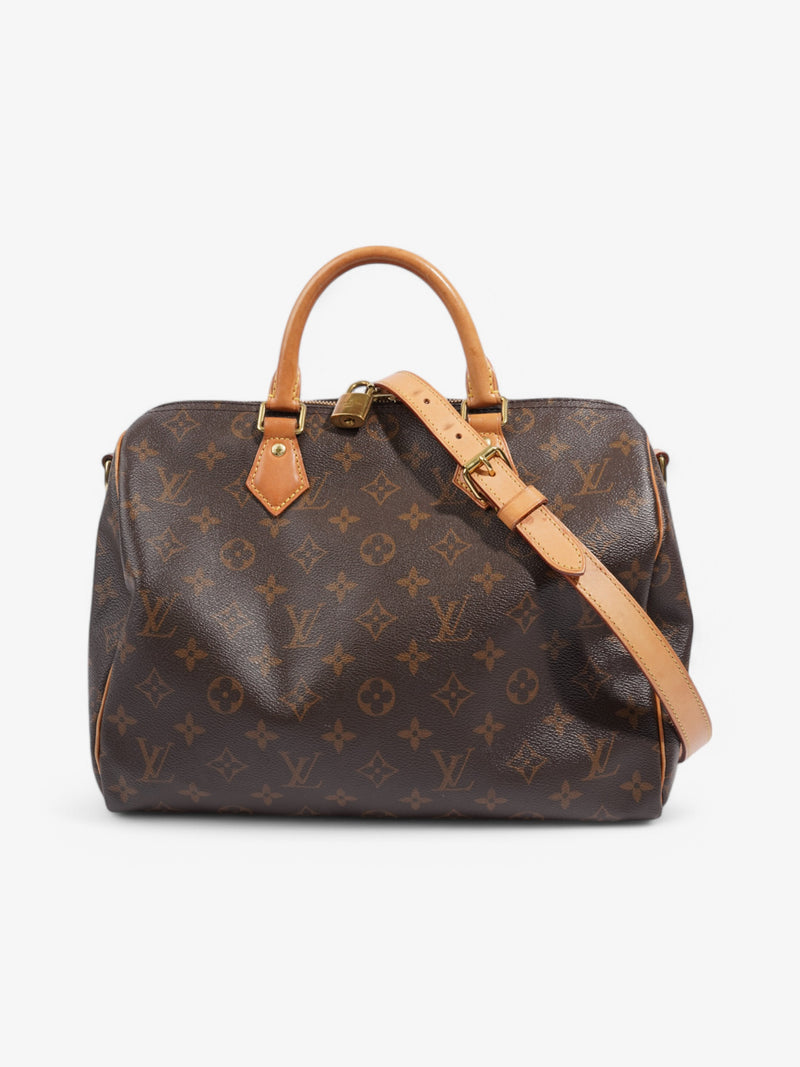  Louis Vuitton Speedy Bandoulière Monogram Coated Canvas 30