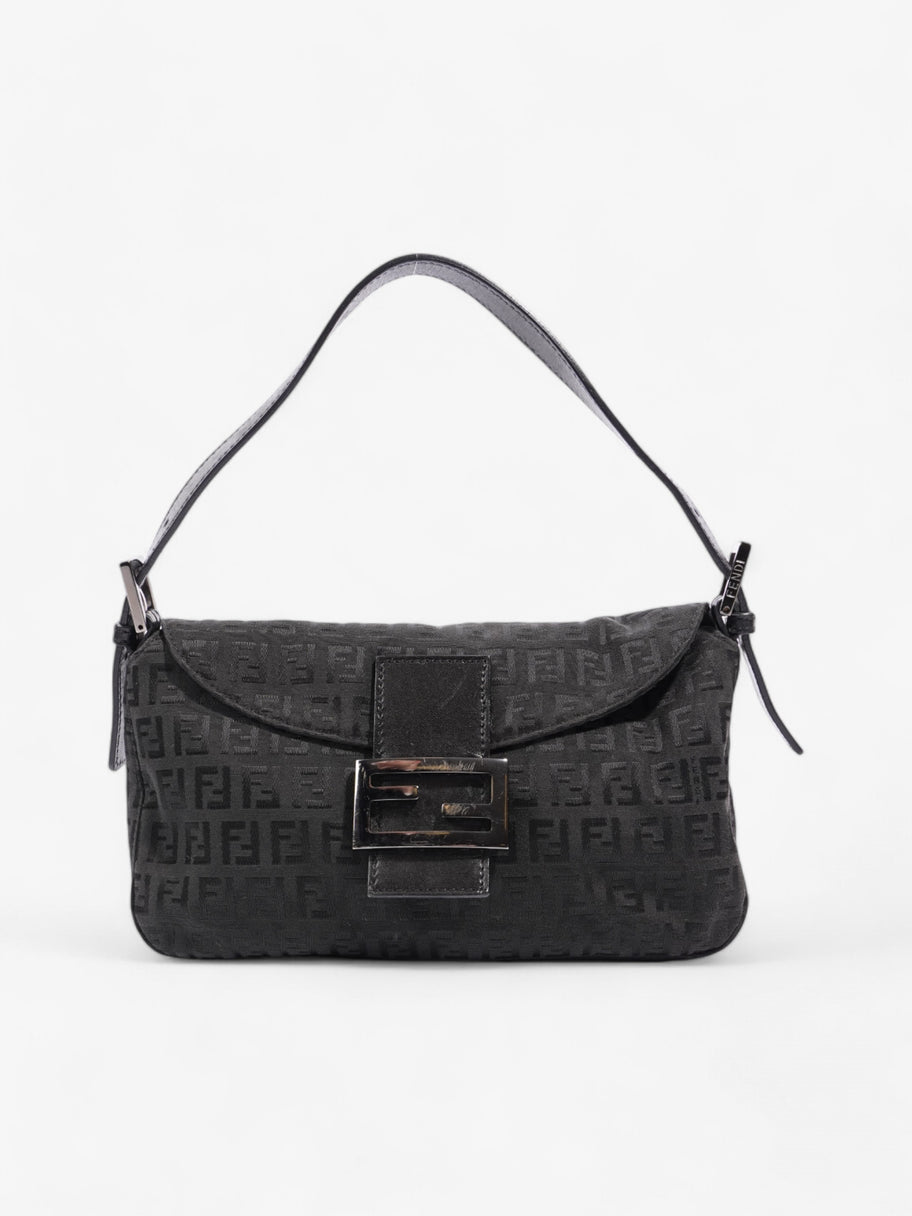 Fendi Baguette Black Canvas Image 1