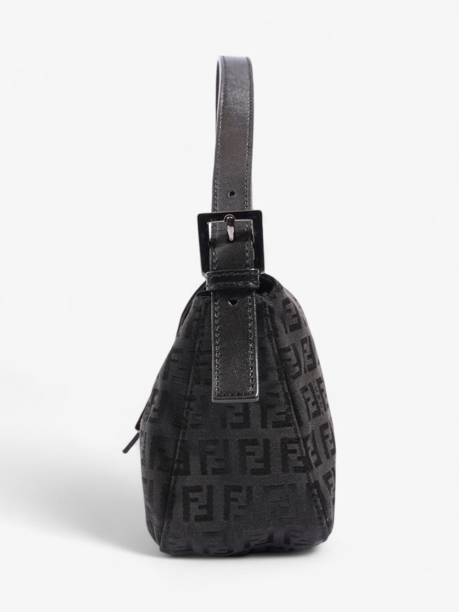 Fendi Baguette Black Canvas Image 3