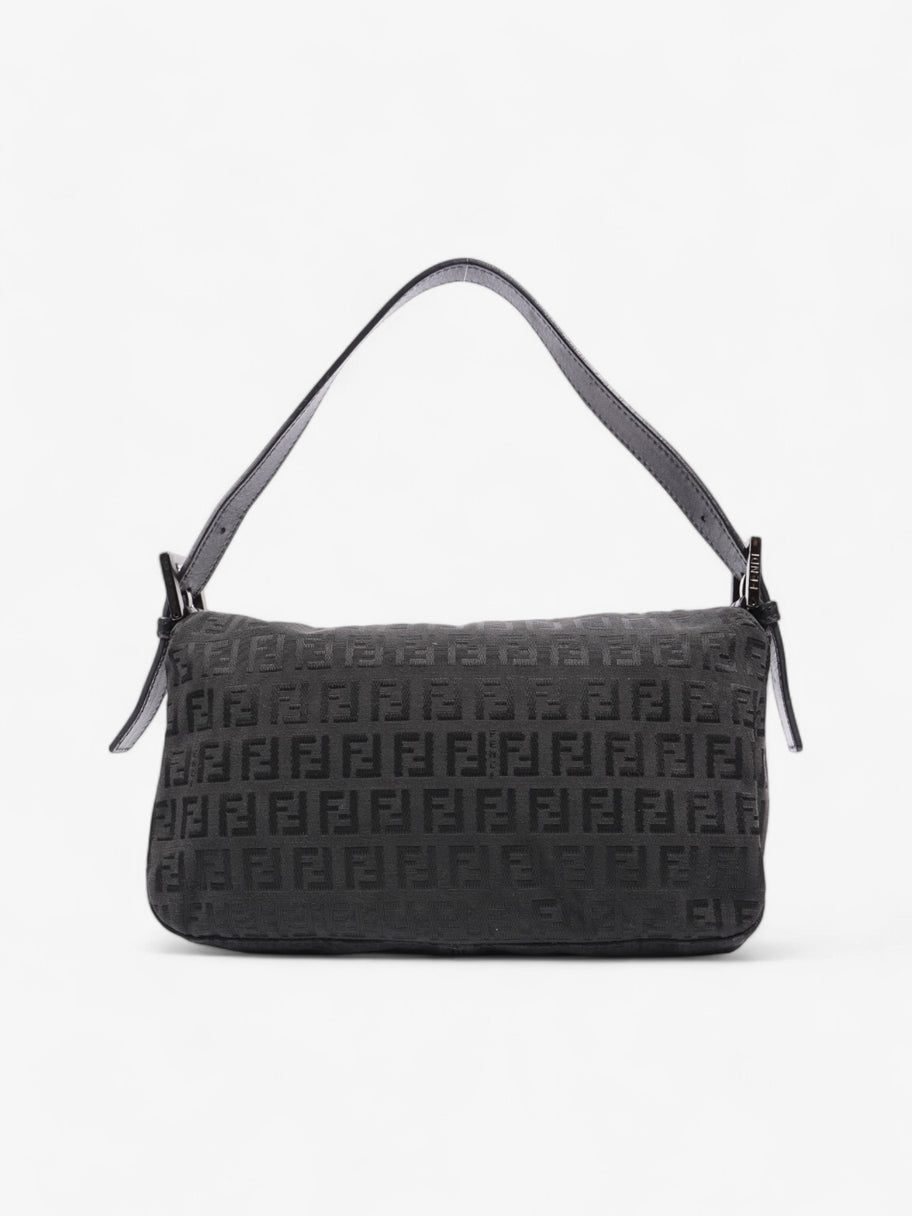 Fendi Baguette Black Canvas Image 4