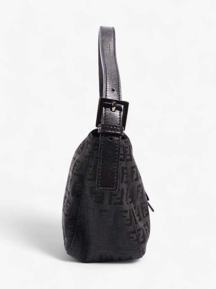 Fendi Baguette Black Canvas Image 5