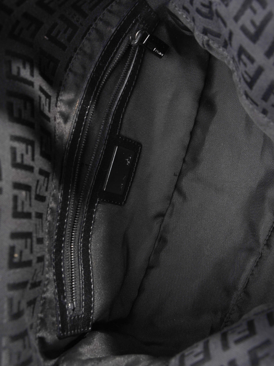 Fendi Baguette Black Canvas Image 8