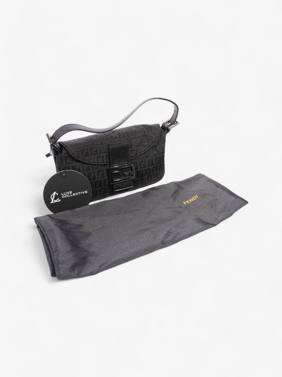 Fendi Baguette Black Canvas Image 9