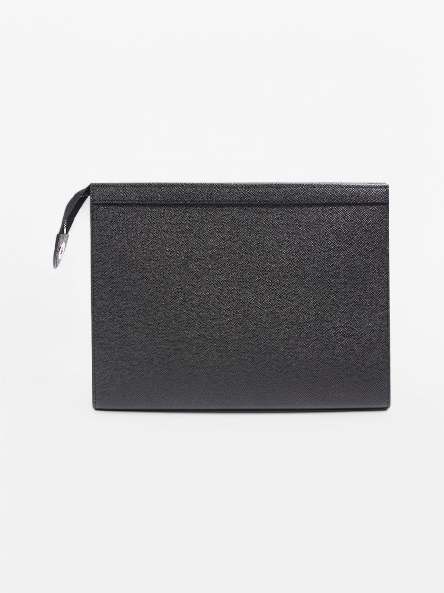 Louis Vuitton Pochette Black Leather Image 4