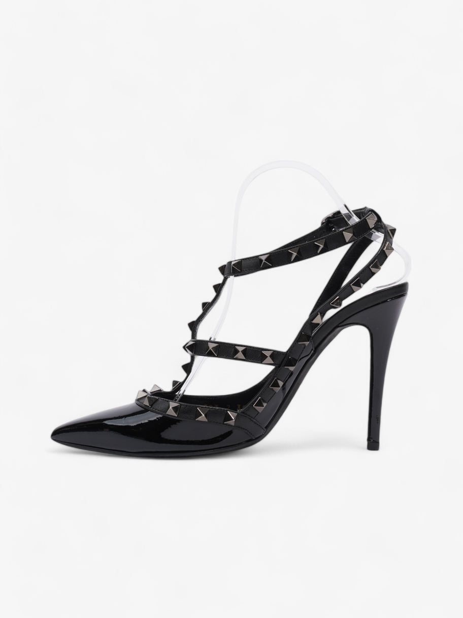 Valentino Rockstud Heels 100 Black Patent Leather EU 39.5 UK 6.5 Image 3