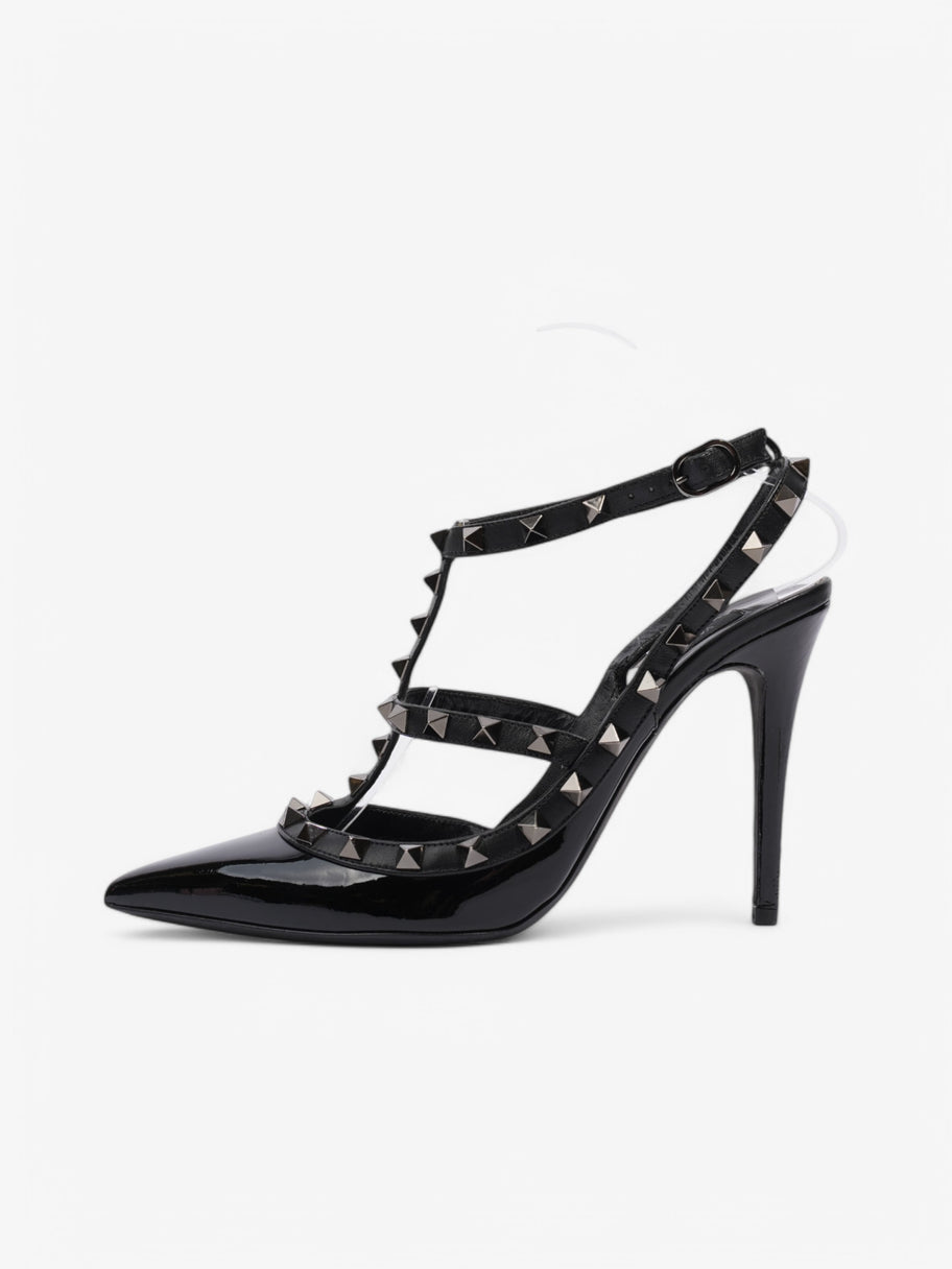 Valentino Rockstud Heels 100 Black Patent Leather EU 39.5 UK 6.5 Image 5