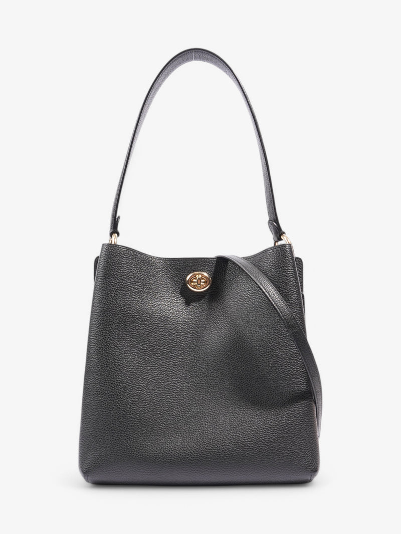  Coach Handbag Black Leather