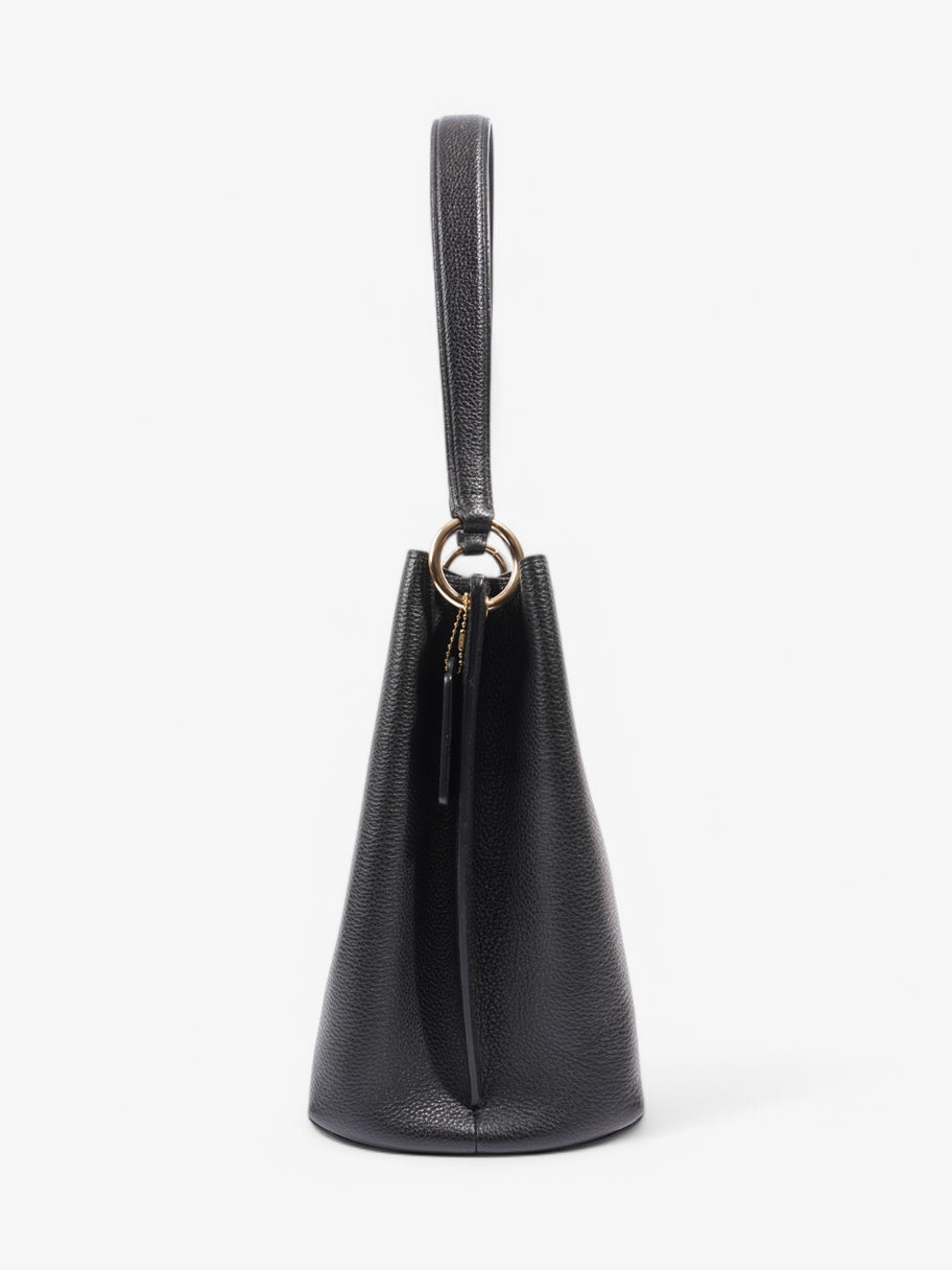 Coach Handbag Black Leather Image 3