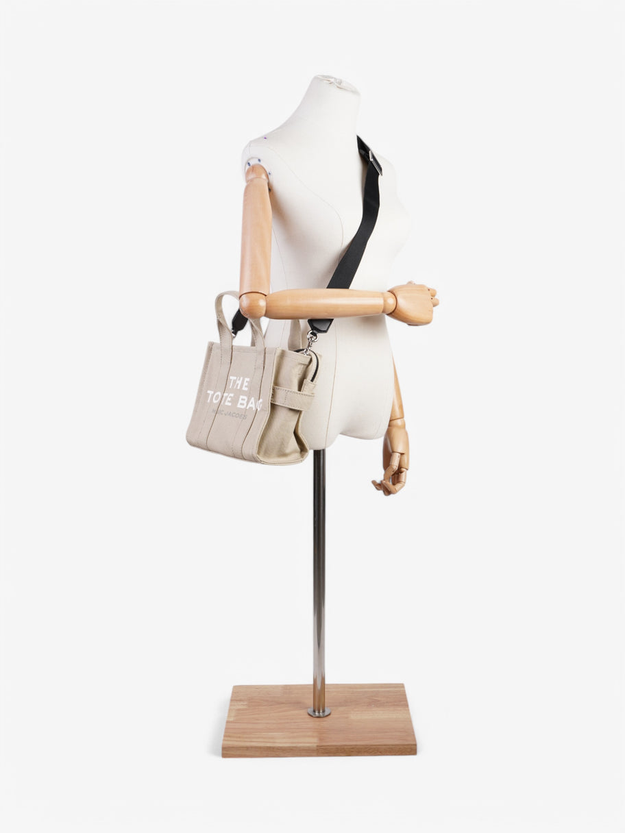Marc Jacobs The Tote Bag Beige Cotton Small Image 2