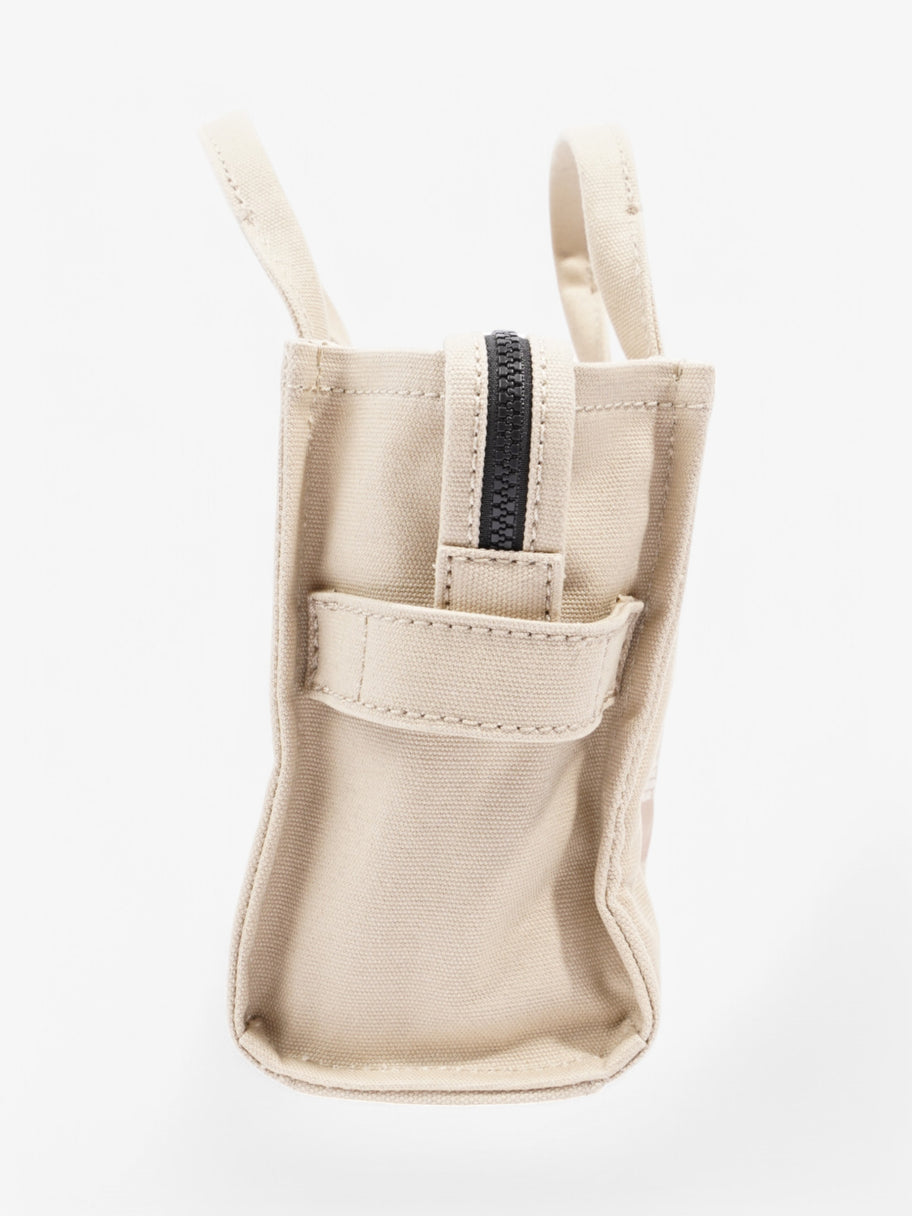 Marc Jacobs The Tote Bag Beige Cotton Small Image 3