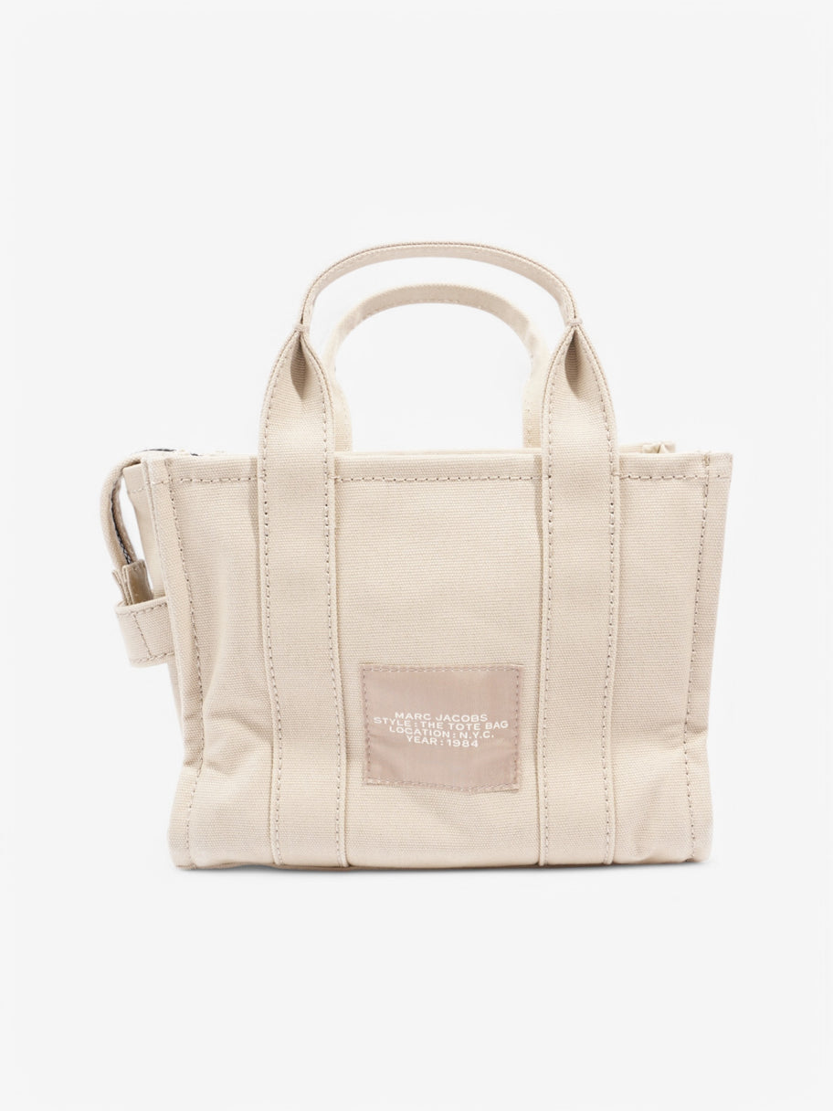 Marc Jacobs The Tote Bag Beige Cotton Small Image 4