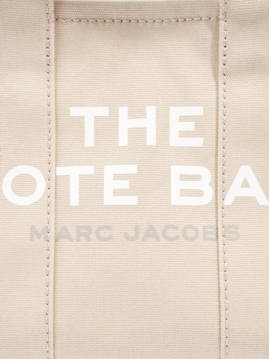 Marc Jacobs The Tote Bag Beige Cotton Small Image 7