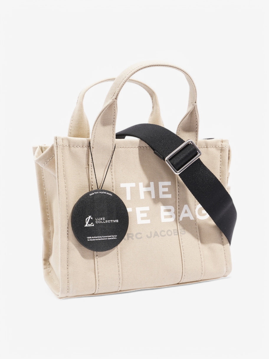 Marc Jacobs The Tote Bag Beige Cotton Small Image 9
