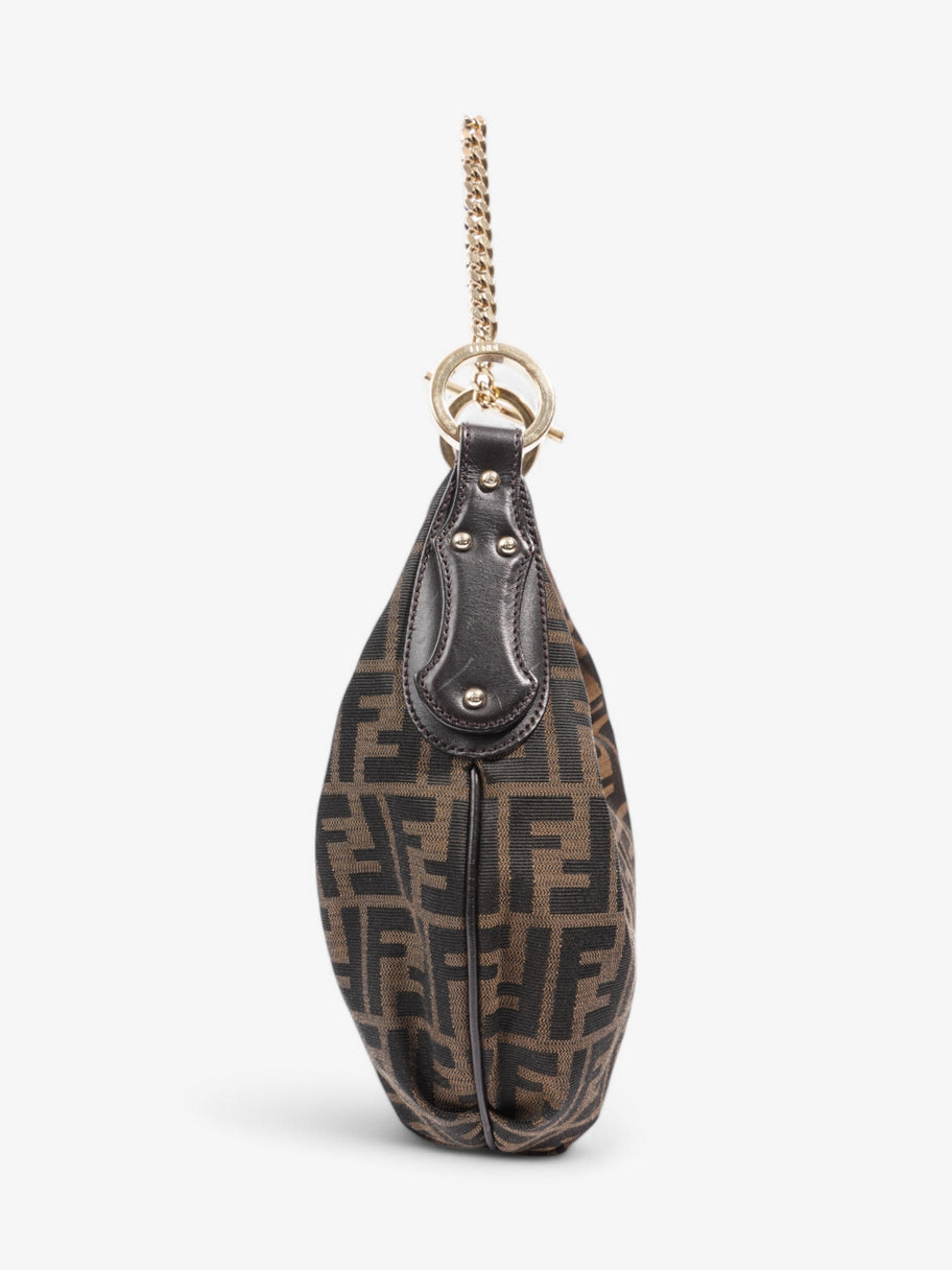 Fendi FF Chef Zucca Brown / Black Canvas Image 3