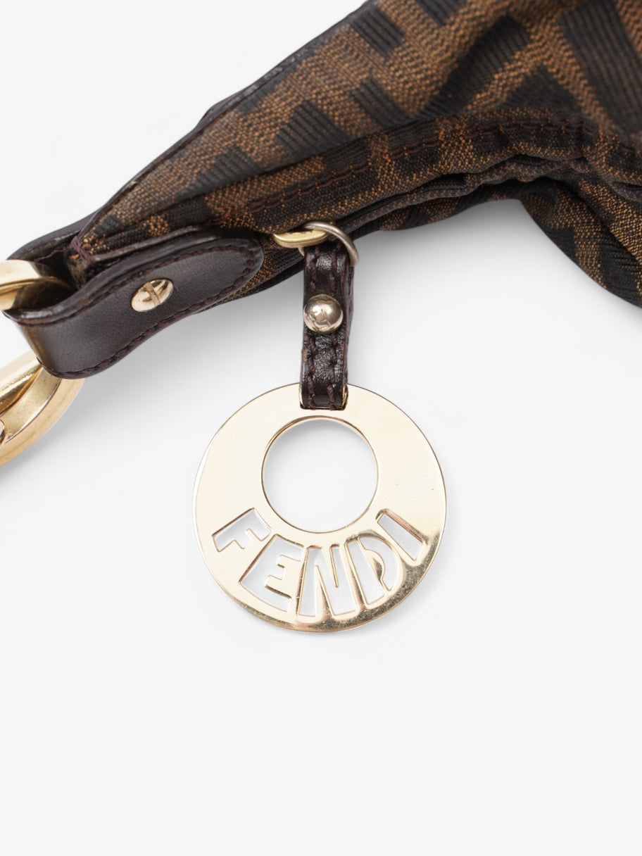 Fendi FF Chef Zucca Brown / Black Canvas Image 8