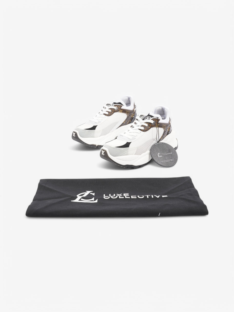 Louis Vuitton Run 55 Sneakers White  / Black / Monogram Mesh EU 38 UK 5 Image 10