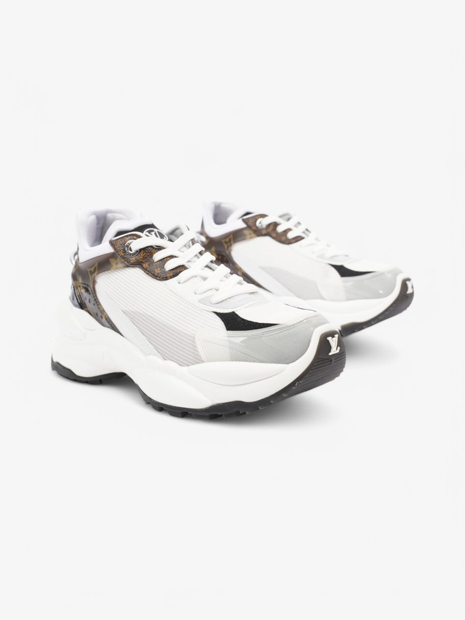 Louis Vuitton Run 55 Sneakers White  / Black / Monogram Mesh EU 38 UK 5 Image 2