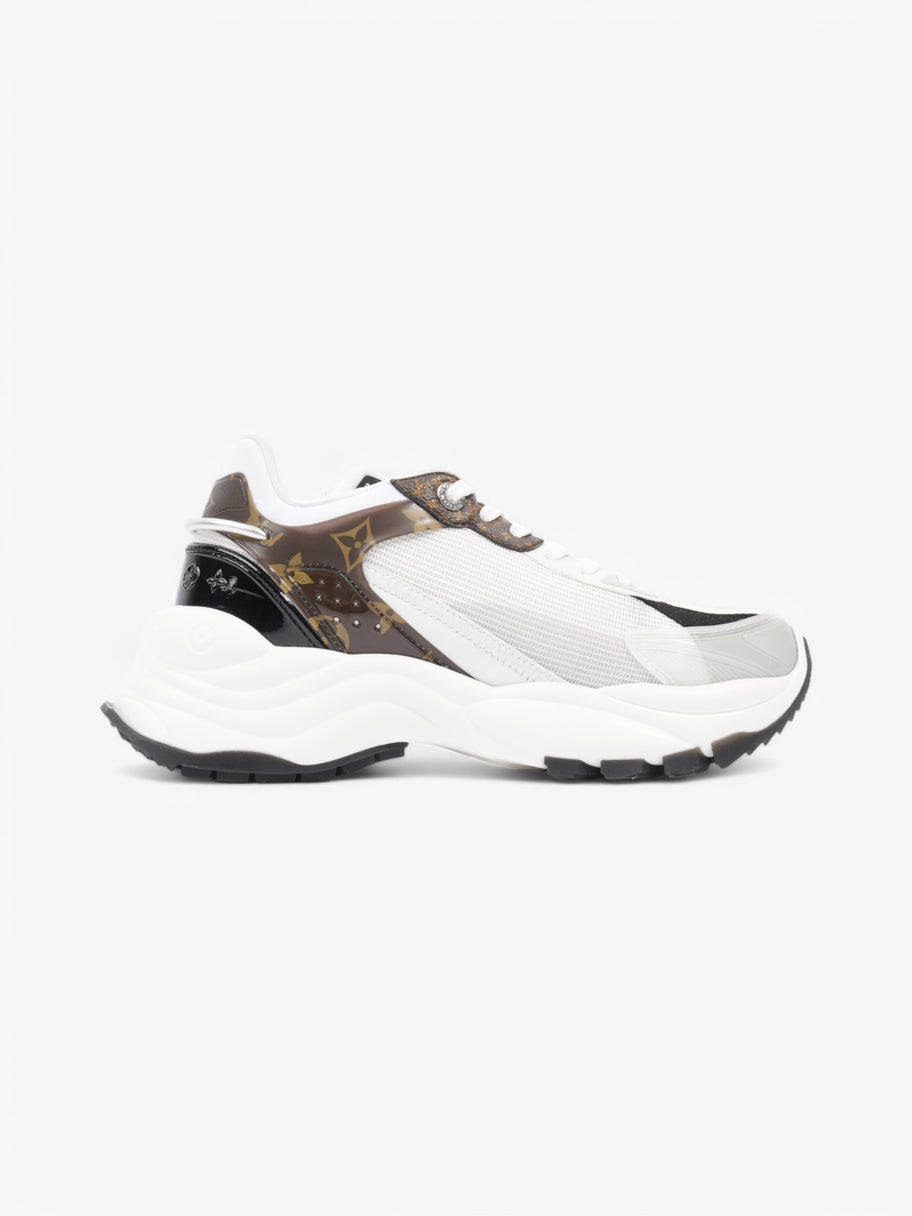 Louis Vuitton Run 55 Sneakers White  / Black / Monogram Mesh EU 38 UK 5 Image 4