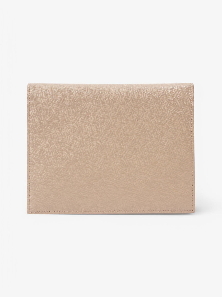 Saint Laurent Uptown Pouch Beige  Leather Image 3