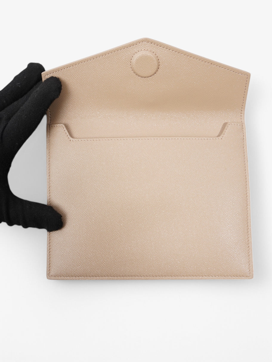 Saint Laurent Uptown Pouch Beige  Leather Image 7