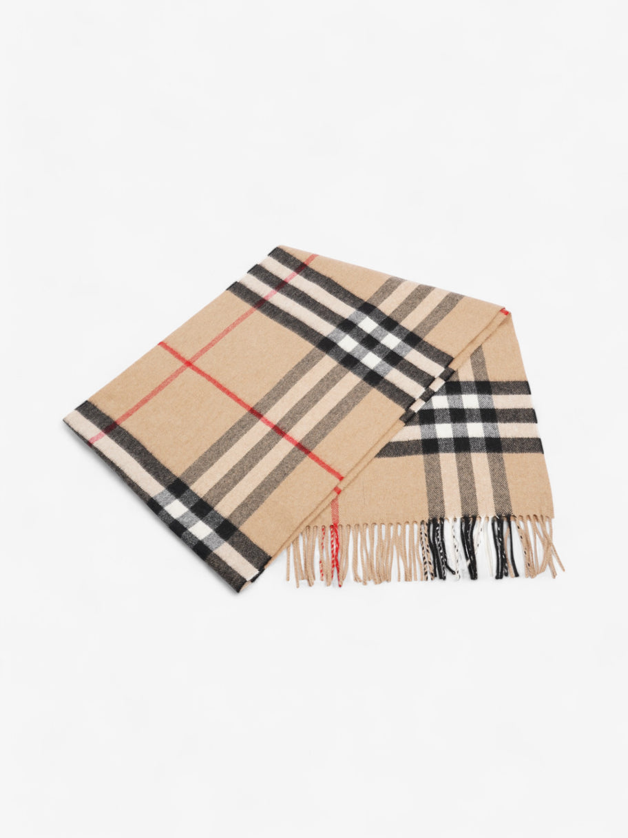 Burberry Scarf Check Cashmere Image 1