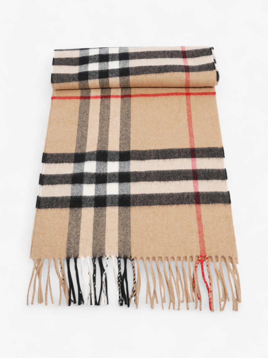 Burberry Scarf Check Cashmere Image 4